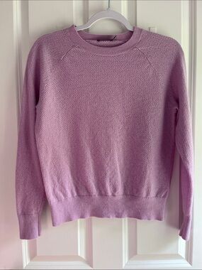 Vineyard Vines Lavender Crewneck Knit Sweater